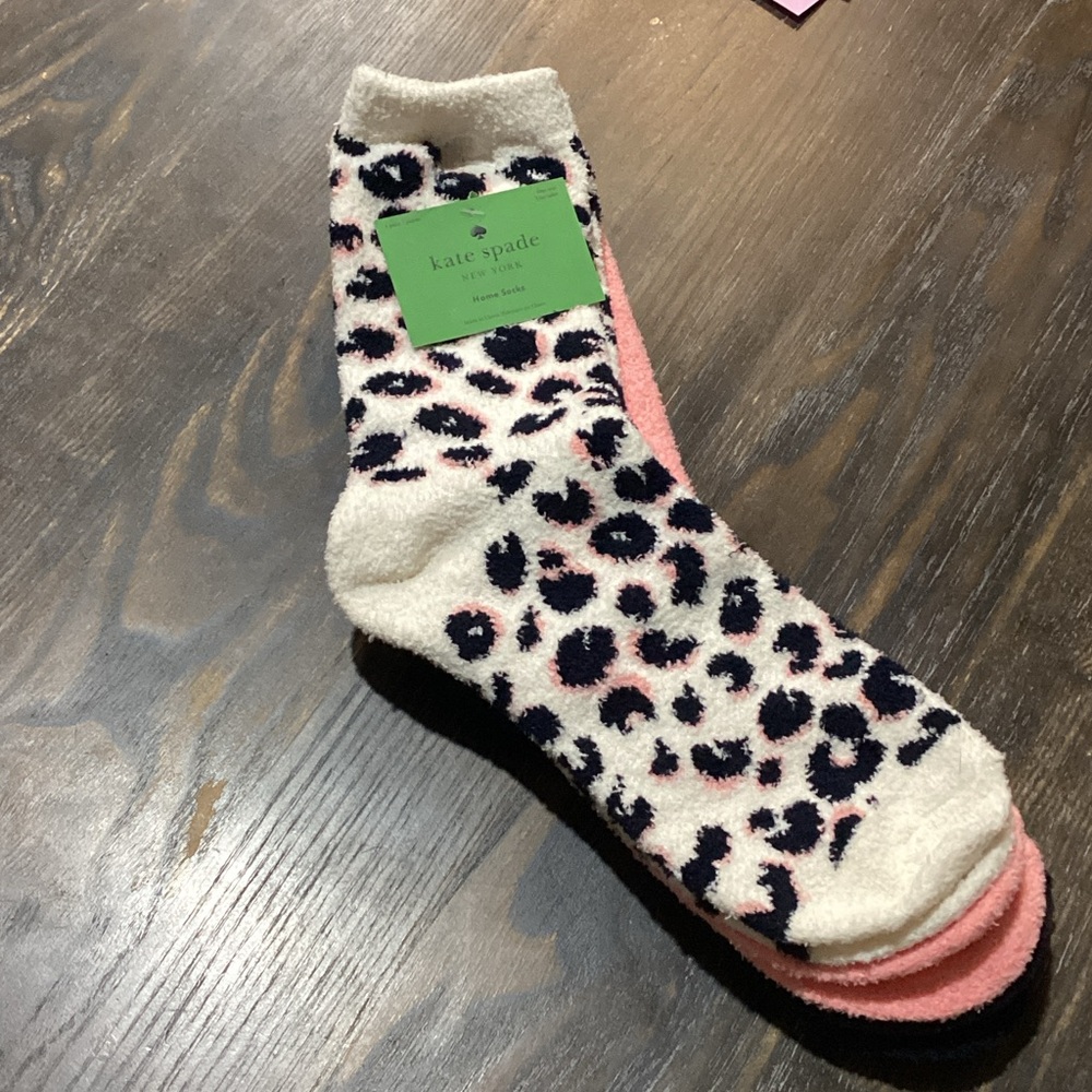 Kate Spade Home Socks 3 Pairs NWT